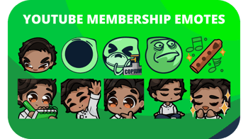 YT MEmbership Emotes - No Logo 2